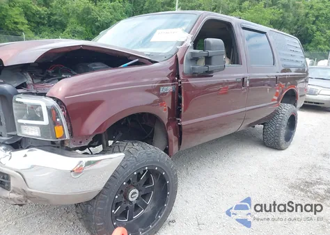 2000 Ford Excursion Limited z USA, uszkodzony, nr VIN 1FMSU43F7YEC35137